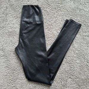 Wilfred Daria leather leggings aritzia